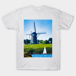 Photography- Dutch windmill at Zeeland T-Shirt